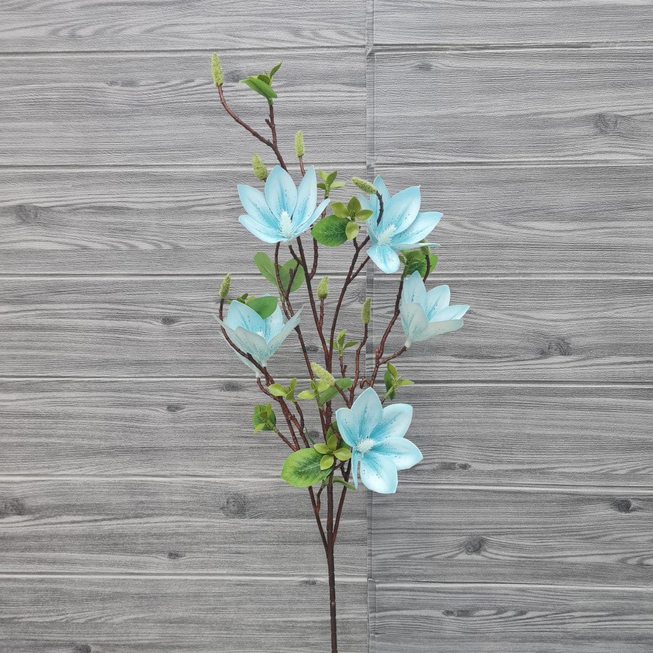 แมคโนเลีย (SH10), Cherry blossom and flowering branch — an arched branch carrying small blooms for height and air.